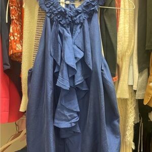 Royal Blue Halter Top